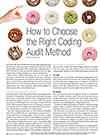 How to Choose the Right Coding Audit Method article image with donuts
