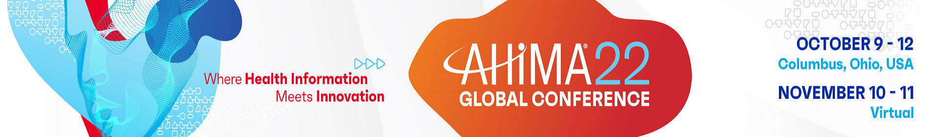 AHIMA '22 banner